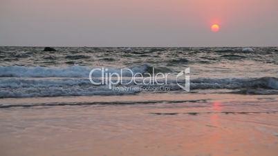 Ngapali beach sunset, Myanmar