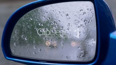 Side mirror with sound of rain.r