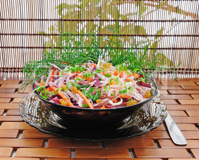 Fresh vegetable salad