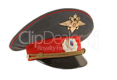 Russian police officer cap