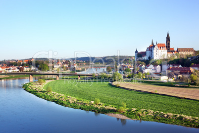 Meissen porcelain town in Saxony