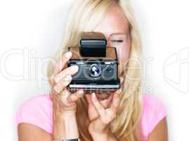 say cheese! vintage photo camera