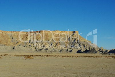 Sandstone formations near Factory Butte, Utah