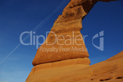 Detail of Delicate Arch, Utah