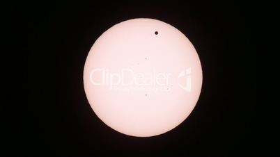 Passage of Venus across the disk of the Sun 06.06.2012