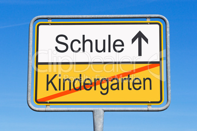 Kindergarten und Schule