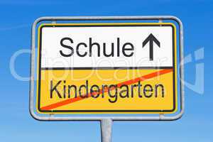 Kindergarten und Schule