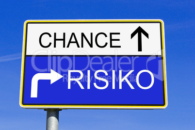 Chance und Risiko
