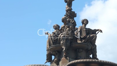 The Ross Fountain in Princes Street Gardens