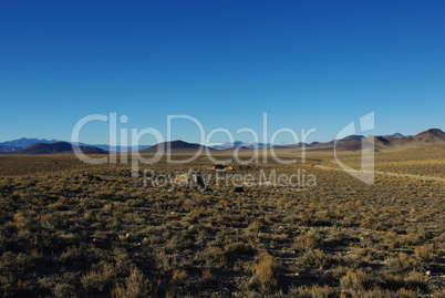 Jeep road and hills near Lunar Crater, Nevada