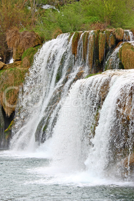 Waterfall on Krka river