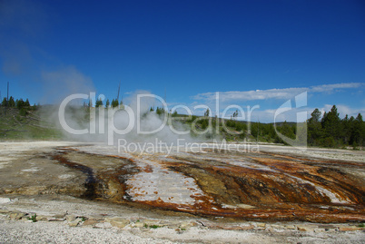 Yellowstone impression, Wyoming