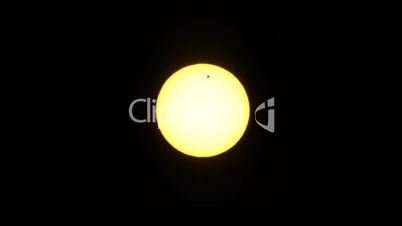 Passage of Venus across the disk of the Sun 06.06.2012, TimeLapse