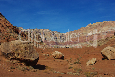 Rocks and Vermillion Cliffs, Arizona