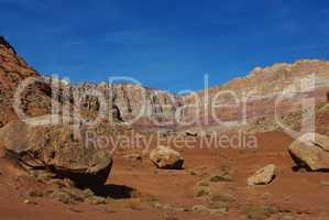 Rocks and Vermillion Cliffs, Arizona