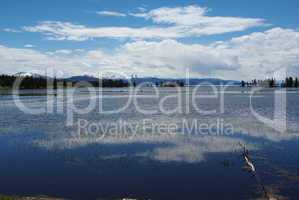 Lake Yellowstone impression, Wyoming