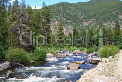 Taylor River near Gunnison and Crested Butte, Colorado