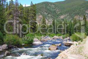 Taylor River near Gunnison and Crested Butte, Colorado
