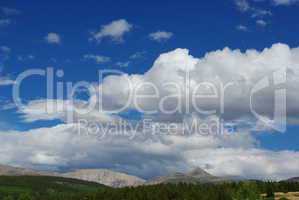 Light contrasts in the Rockies, Colorado