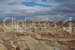 Beautiful colours of Petrified Forest National Park, Arizona