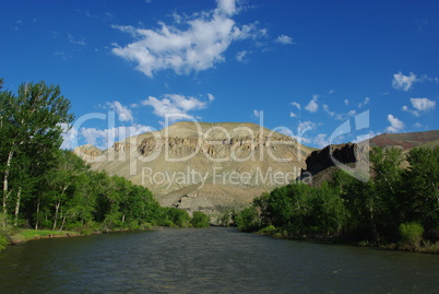River and mountains, Wyoming River and mountains, Wyoming