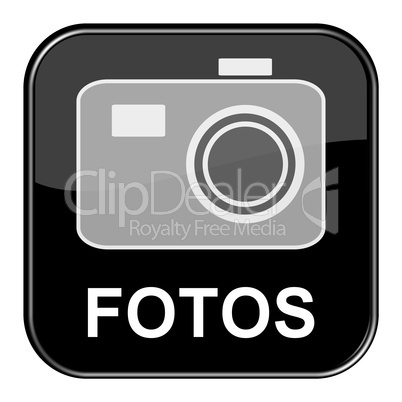 Glossy Button schwarz - Fotos