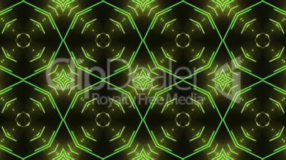 green circle disco dance background