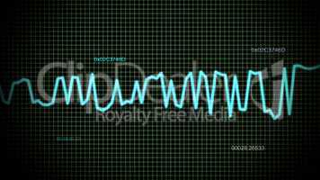 audio wave blue line 01