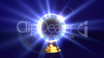 crystal ball lens flare