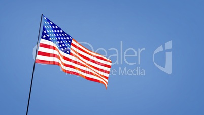 USA flag wide