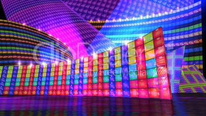 The disco stage set d