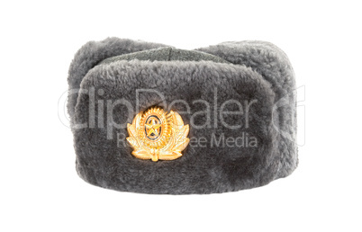 Russian winter army hat
