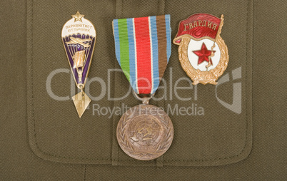 Russian military badges