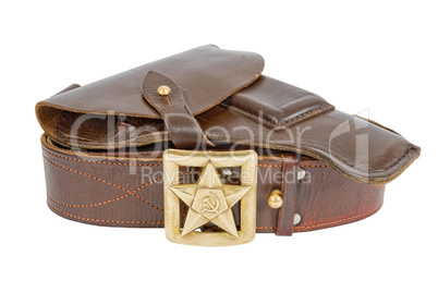 Old belt and holster