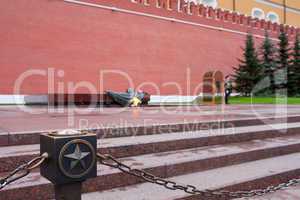 Eternal Flame at the Kremlin wall in Moscow, Russia