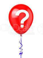 Balloon with Question Mark