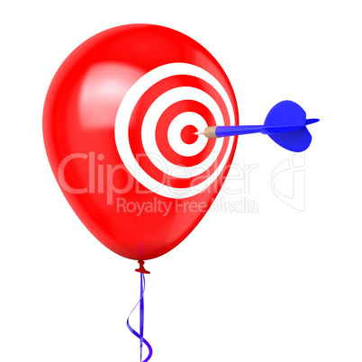 Dart hitting Balloon