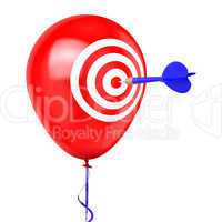 Dart hitting Balloon