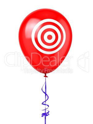 Balloon with Target Symbol