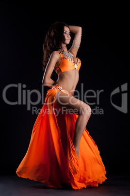 Sexy oriental dancer