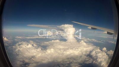 Airplane Clouds over Kilimanjaro