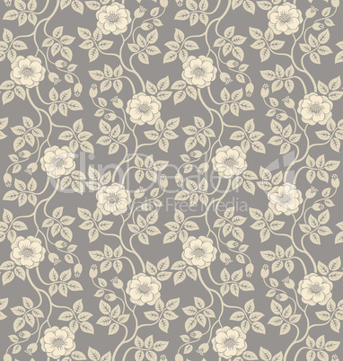 Seamless floral background