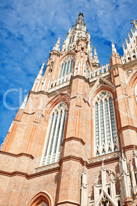 The Cathedral in the city of La Plata, Argentina