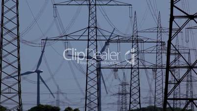 Wind Turbine and Power Lines