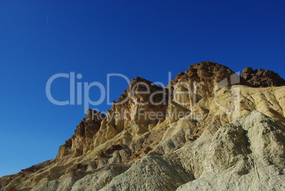 Sandstone formations in Golden Canyon, Death Valley National Park, California