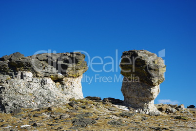 Particular rocks at 14000 feet above sea level, Colorado