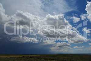 Mixed skies in Montana