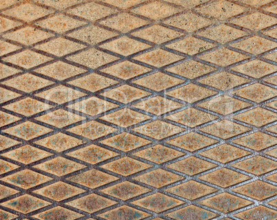 Rusty metal background