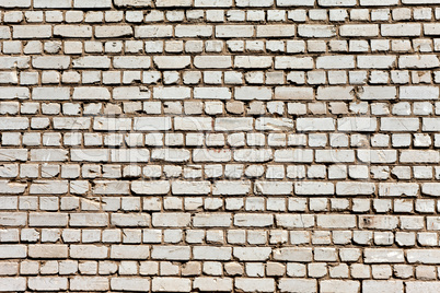 White brick wall texture