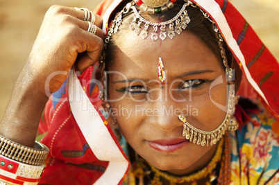 Beautiful Indian woman